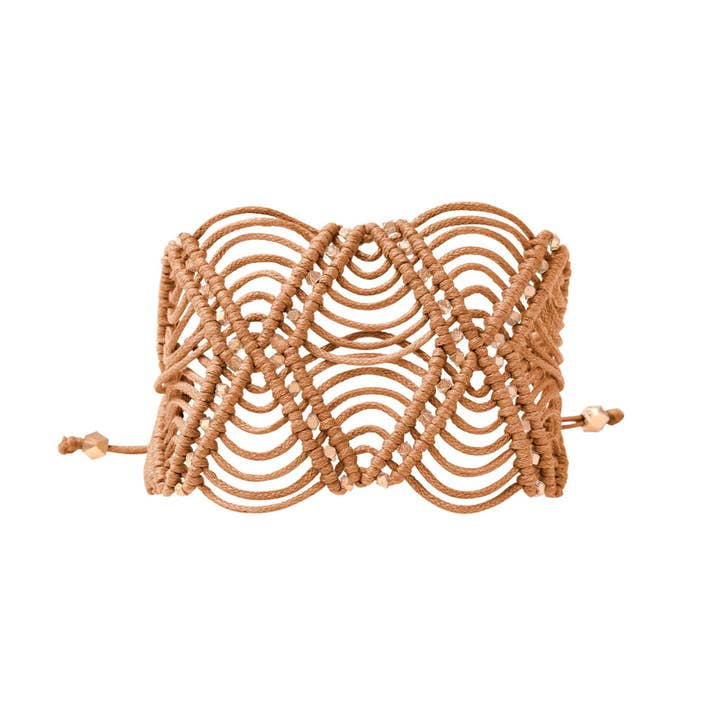 Sienna Perlenarmband | Gaia Goddess Cuff für den Großhandel von Corda