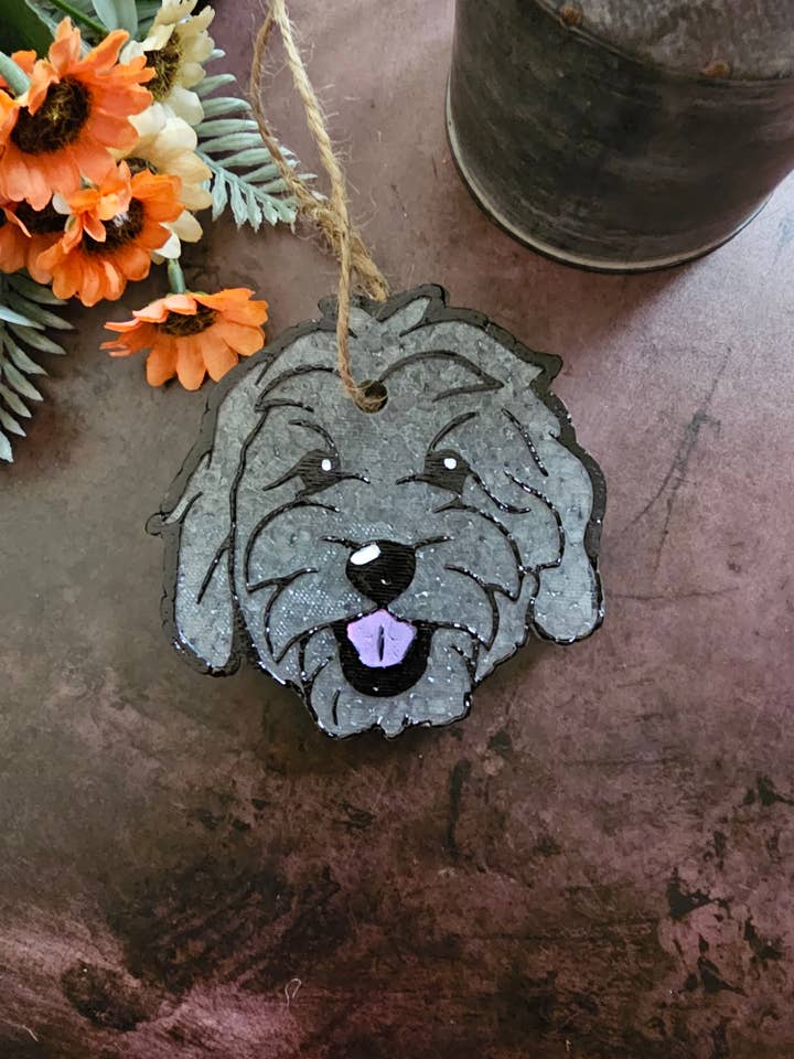 Goldendoodle Freshie for wholesale by Southern Scents Fragrances, Inc.