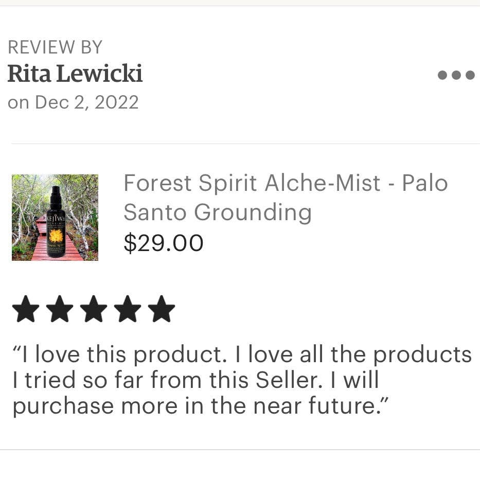 Kejiwa - Wholesale Aromatherapy Mist - Forest Spirit Alche-Mist6