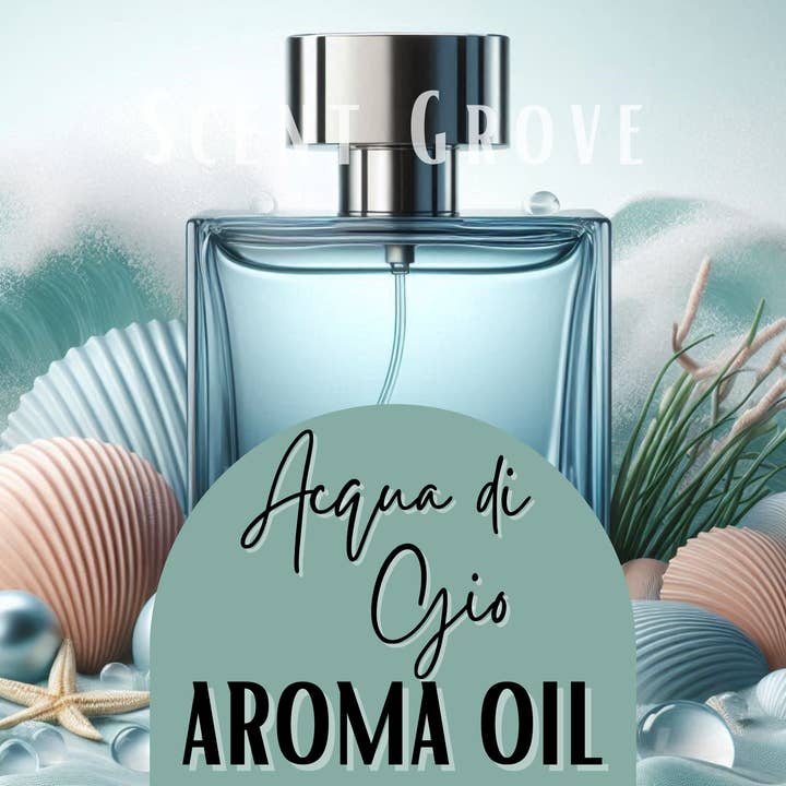 Acqua di Gio Aroma Oil 10ml Dripolator bottle - 100% Concentrated for wholesale by Scent Grove