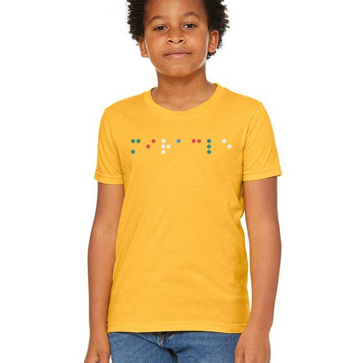 Camiseta Miracle Braille (para niños) para venta al por mayor de The Charlotte Letter