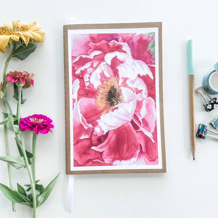 Ensemble de Journal d'Art Floral et de Jardinage avec Registre de Lecture pour la vente par Hen and Chick Art