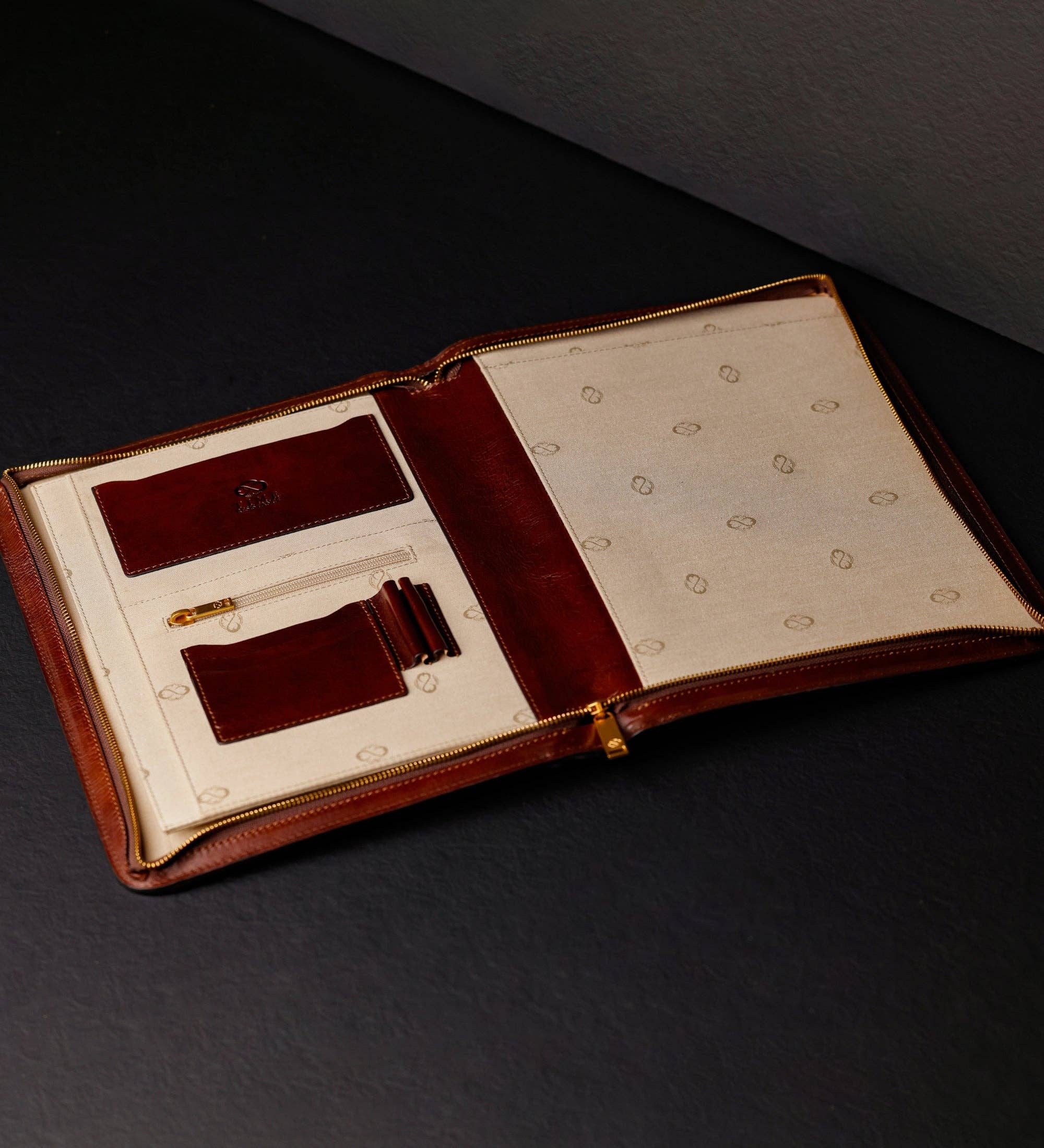 Time Resistance – wholesale Mappar – Lädermapp för A4-dokument - Candide51