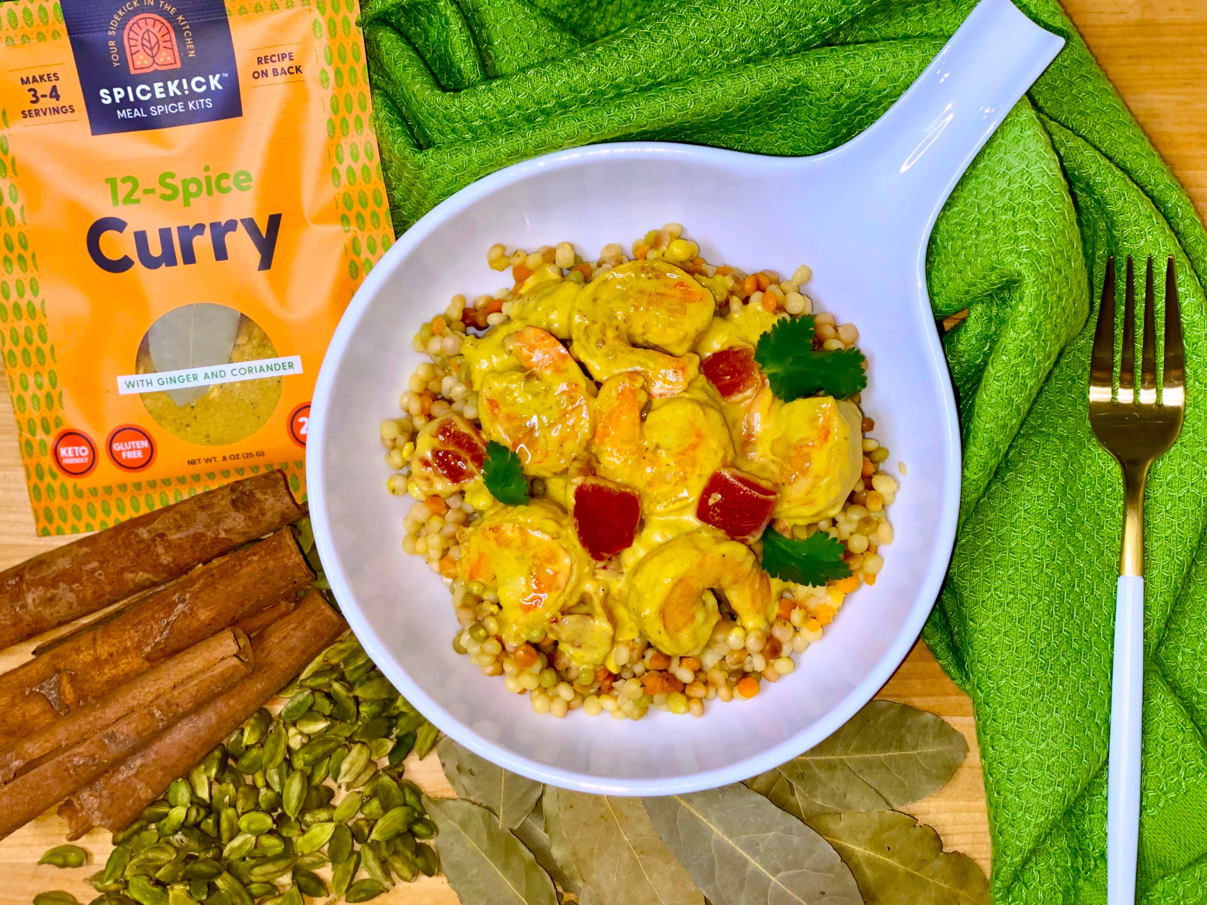 Spicekick - Wholesale Dried Spice Mix - Spicekick Yellow Curry Seasoning Packet3