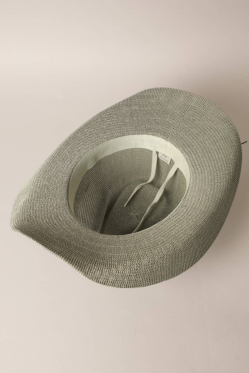 Fashion City - Vente Chapeau de cowboy – femme - Chapeau de cowboy Durango avec ceinture ornée de bijoux18