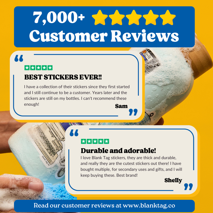 Blank Tag Co. - Waterproof Stickers - Wholesale Sticker - Peanuts® Waterproof Sticker - Charlie and Snoopy Sticker 4