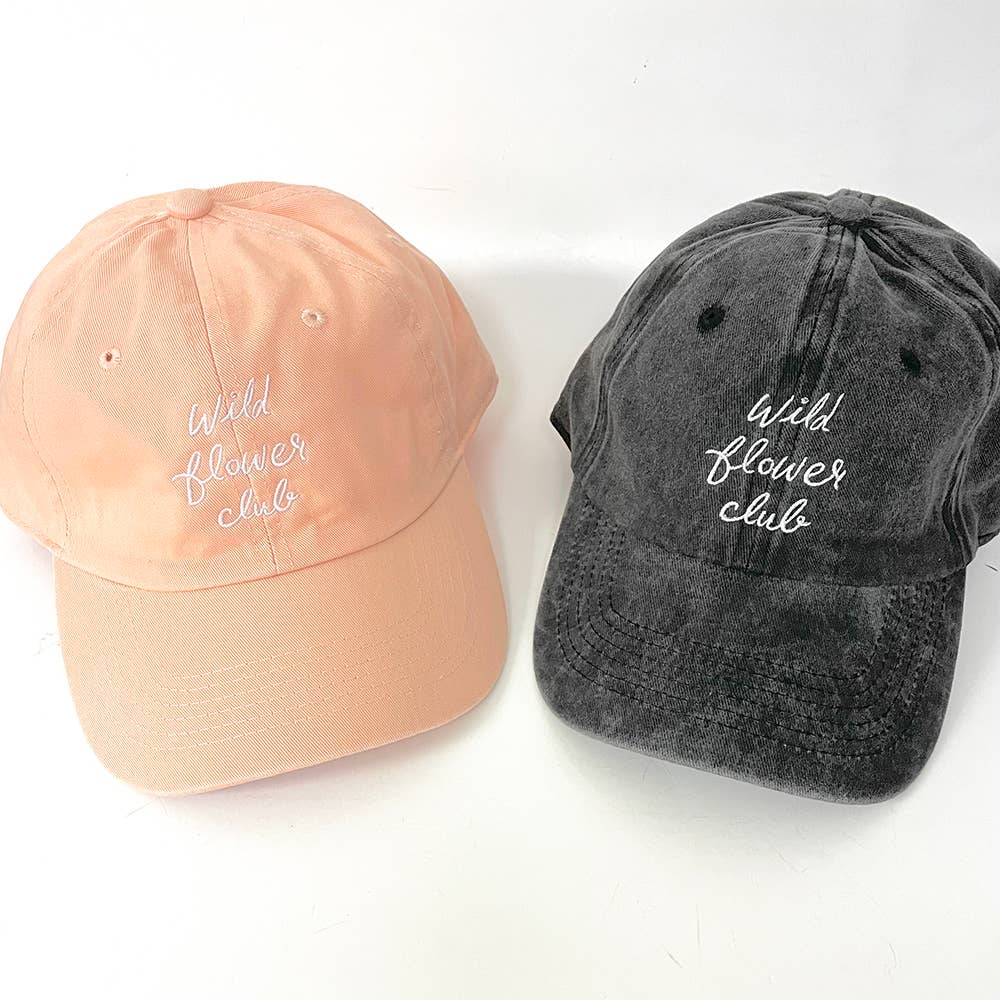 SD Merch Co. - Custom Embroidery – wholesale Baseball cap – Women's – Pigment Faded Dad Hat - Customizable11