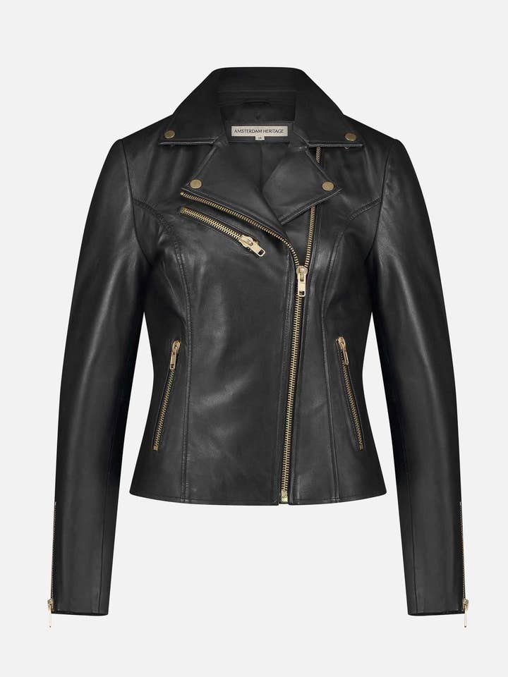 Phoenix | Leather Moto Jacket for wholesale by Amsterdam Heritage Leather Belts, Bags, Jackets & Apparel