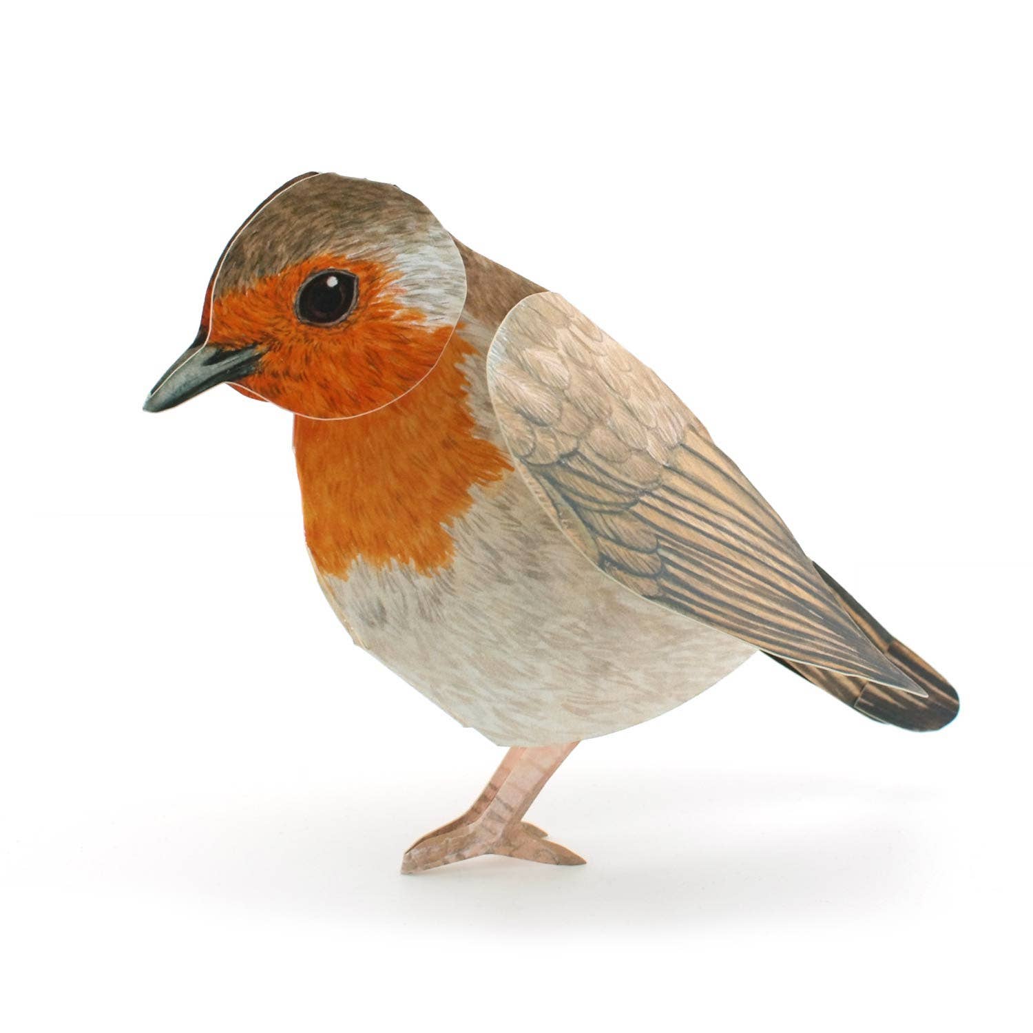 Gollnow Paper Creations - Wholesale Everyday Greeting Card - 3D animal card robin1