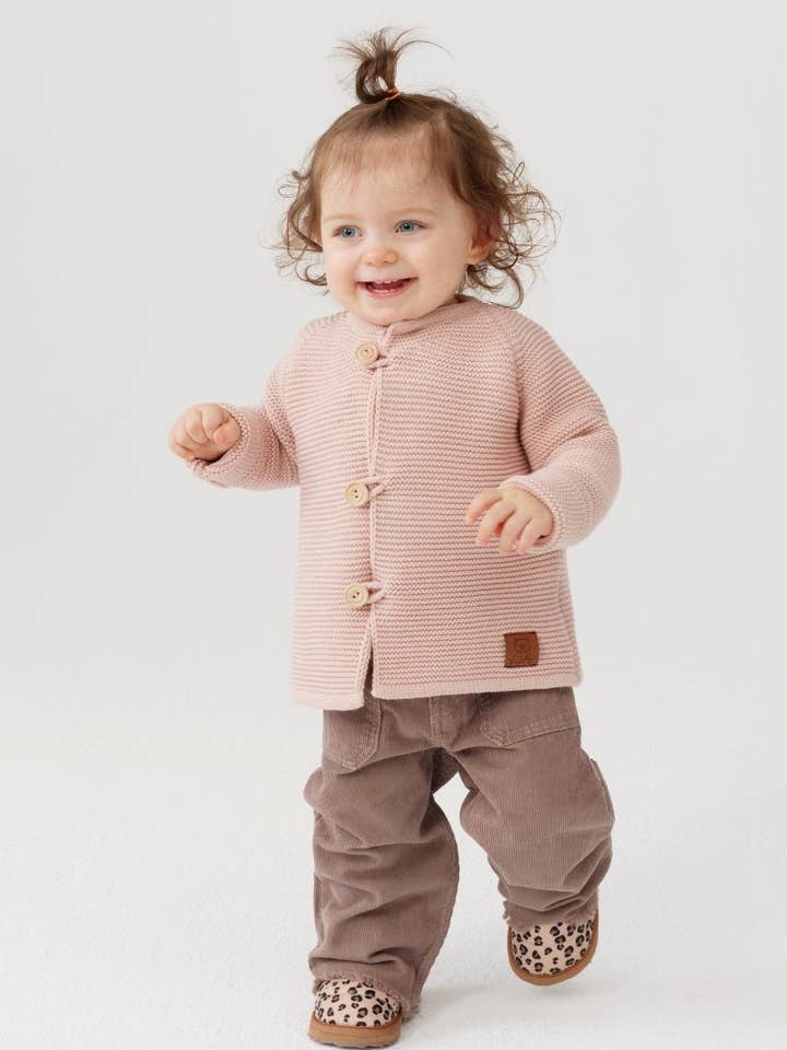 Ander - Wholesale Knit Sweater - Kids - 100% merino wool Children's sweater with buttons FINN3
