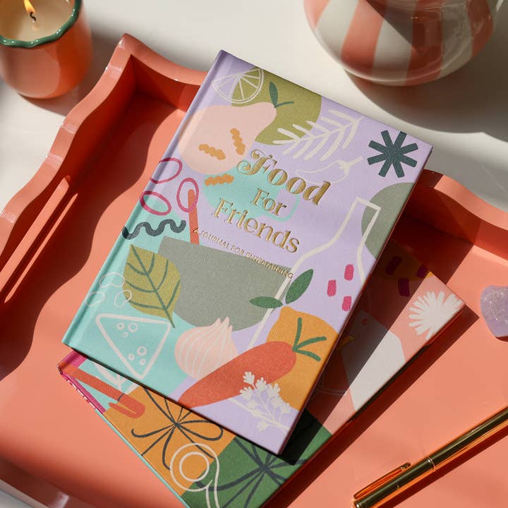 Food For Friends | a journal for those who love entertaining for wholesale by FROM YOU TO ME Meaningful Gifts
