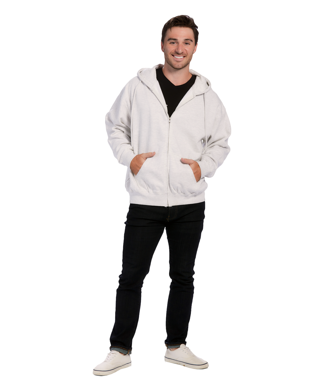 U.S. Apparel - Wholesale Hoodie - Unisex - Adult Full Zip Hood15