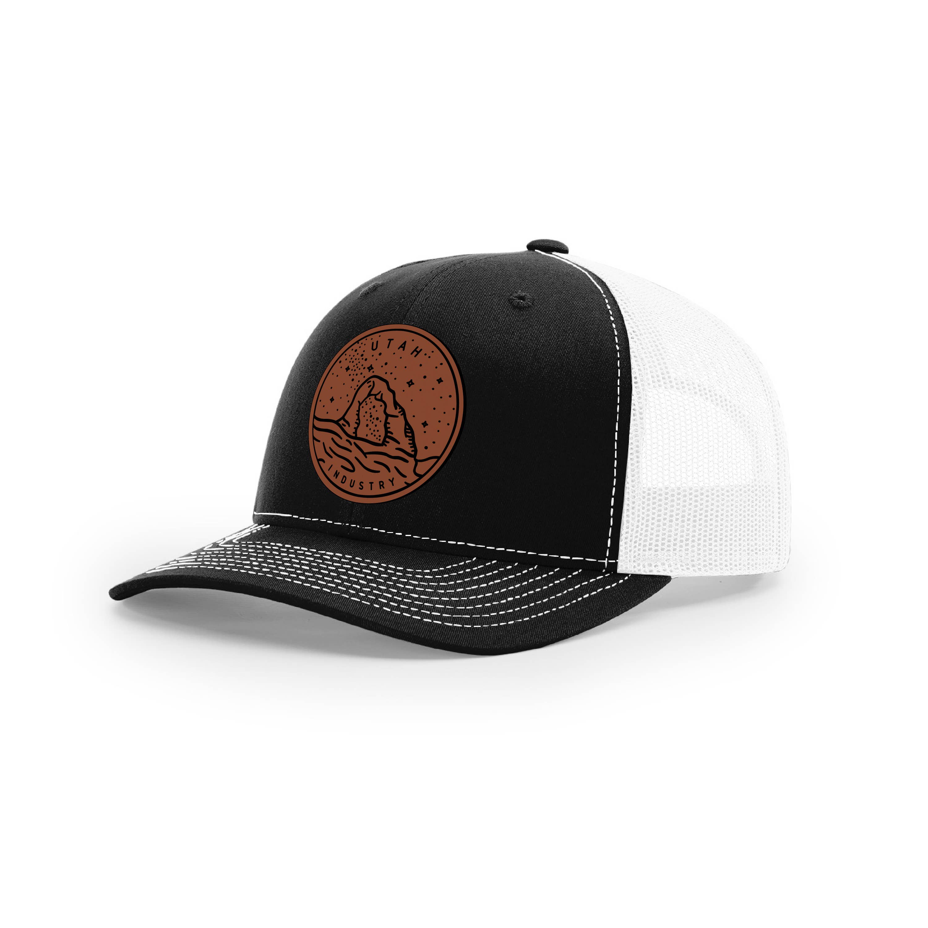 Albion Mercantile Co. - Wholesale Trucker Hat - Unisex - Utah Hat | Leather Patch Hat | Trucker Hat8