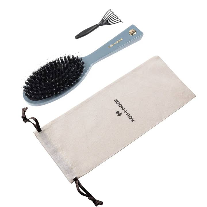 Koh-I-Noor - Wholesale Hair Brush/Comb - Pastel Boar & Nylon Pin Hair Brush - Biodegradable Acetate in 6 Colors26