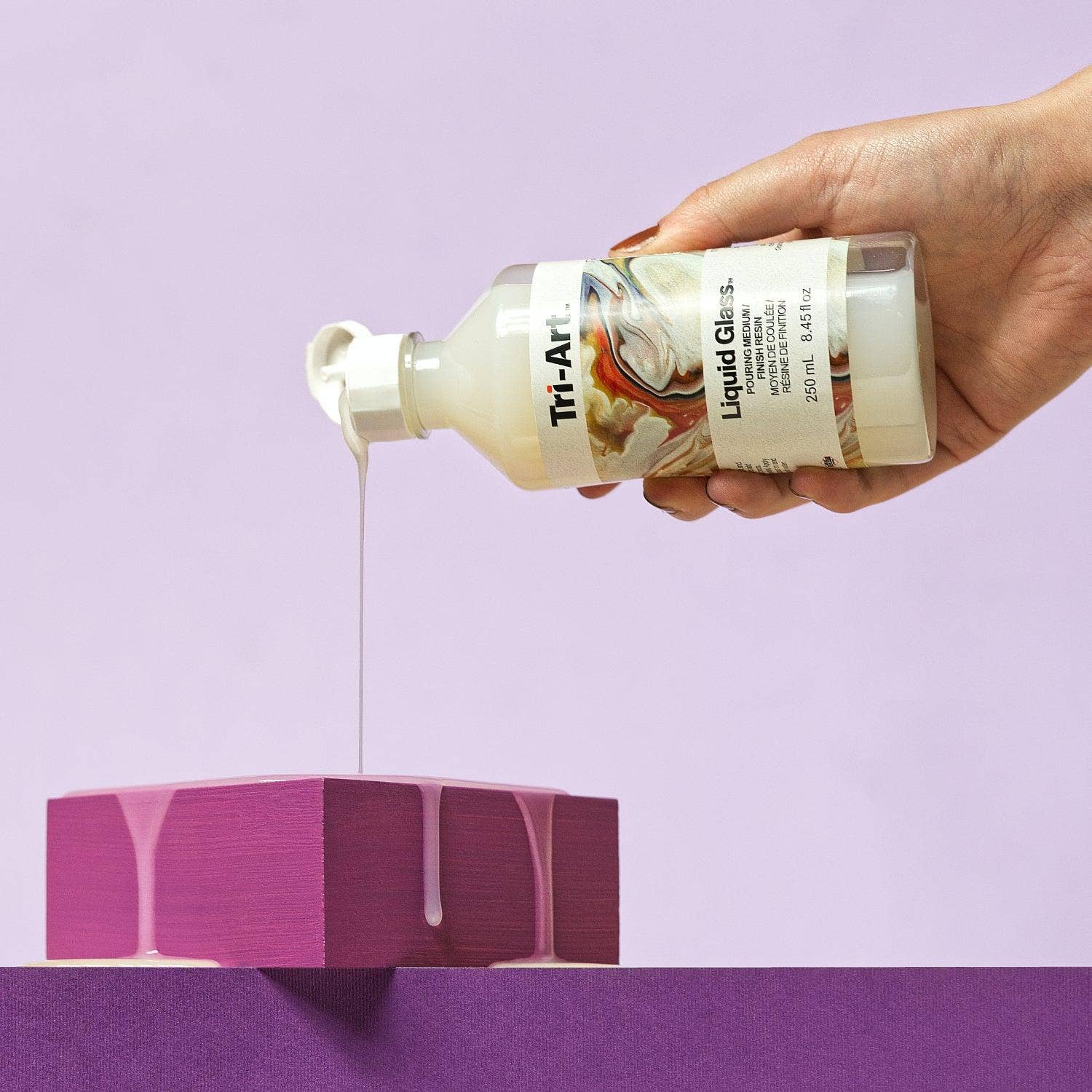 Tri-Art Mfg. - Wholesale Craft Supplies - Liquid Glass Pouring Medium and Finishing Resin6