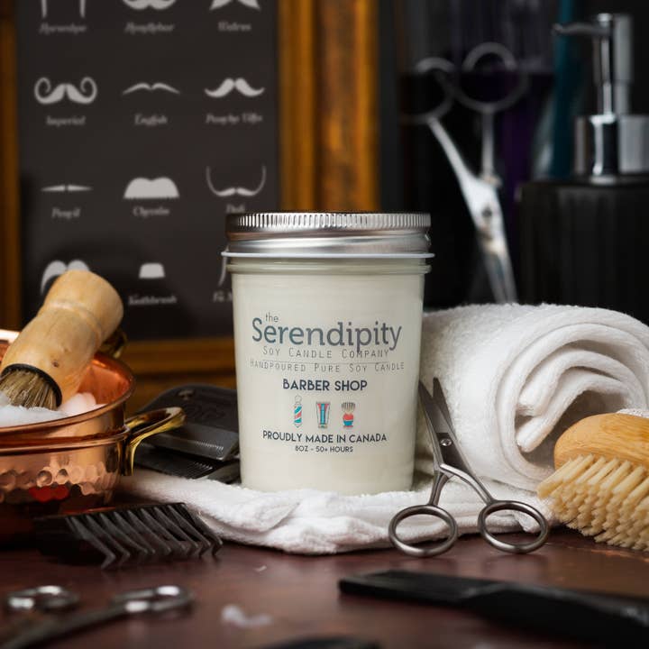 Friseurladen für den Großhandel von Serendipity Soy Candles