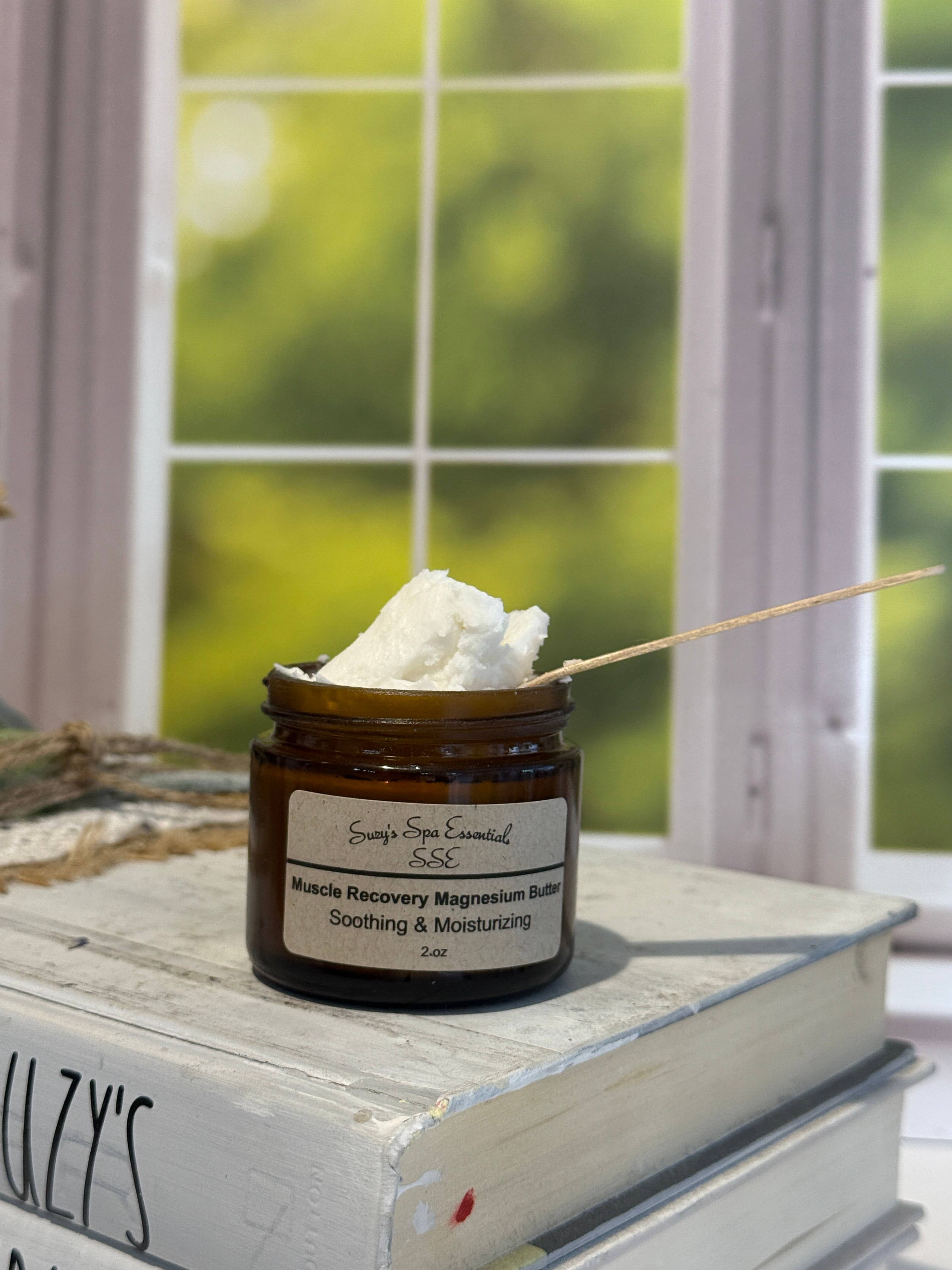 Suzy Spa Essentials - Wholesale Body Balm/Butter - Magnesium Butter- Lavender + Eucalyptus Muscle & Sleep Cream8