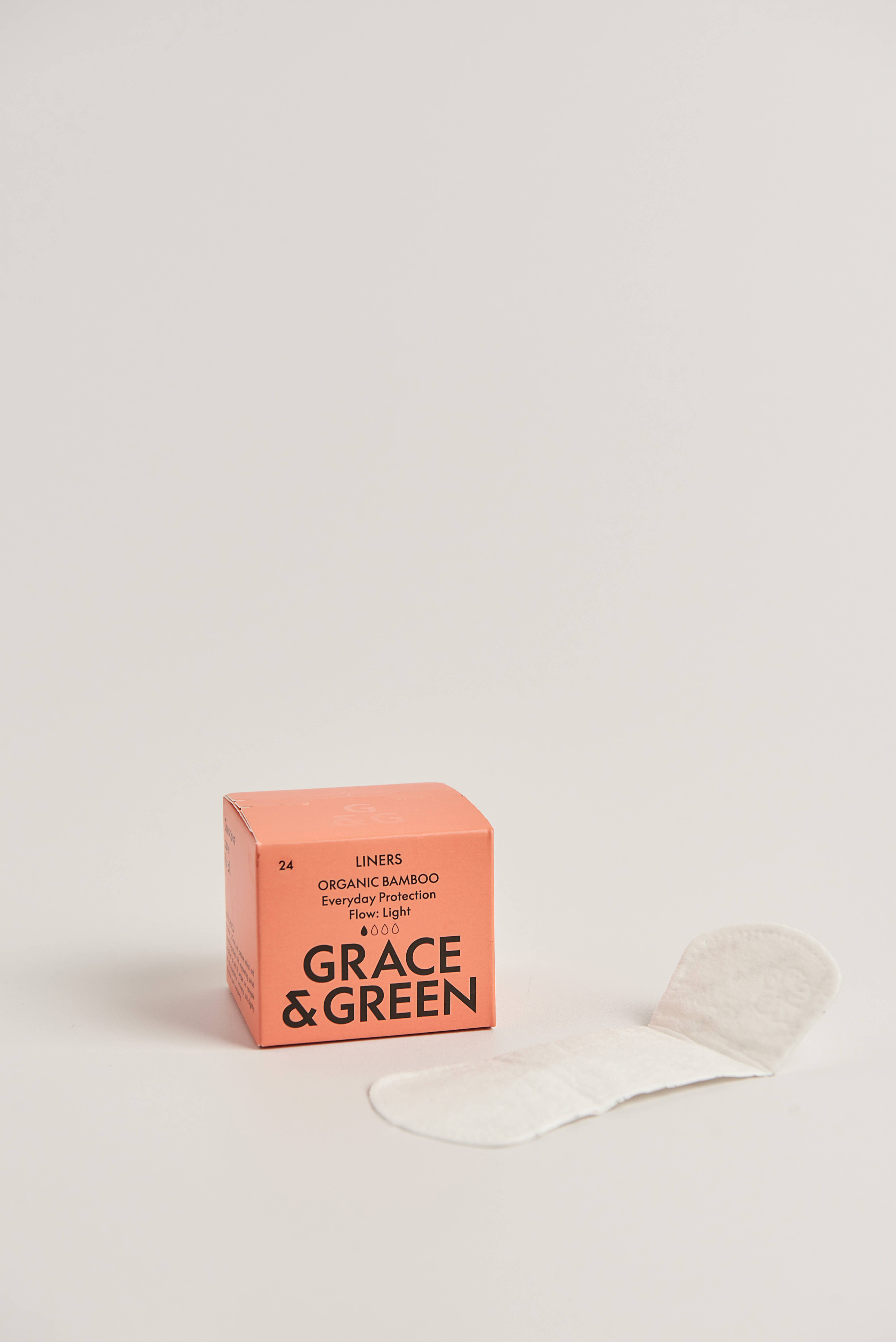 Grace & Green – wholesale Menstrual pad/liner – Bamboo Liners1