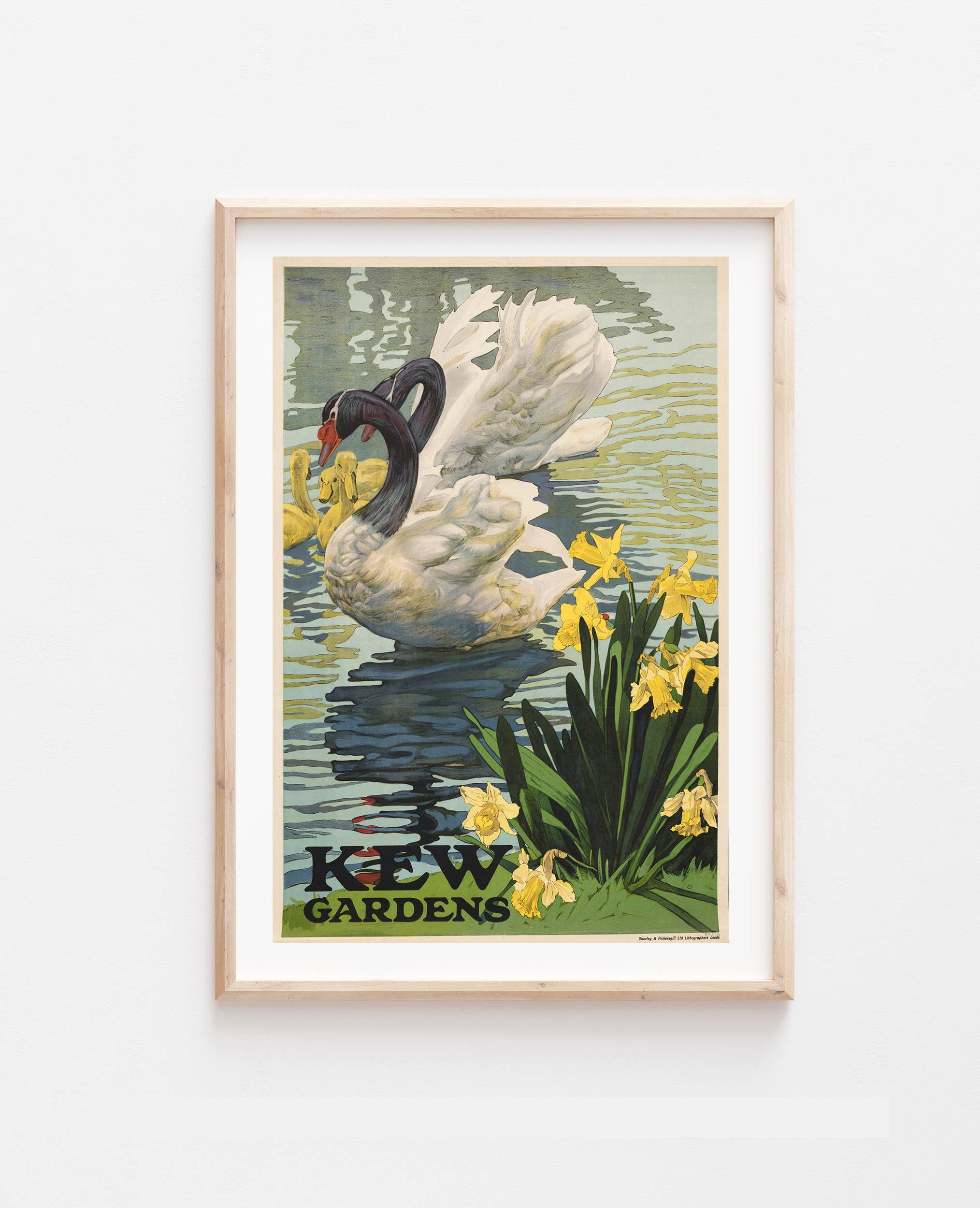 Go To Design - Wholesale Art Print - Fine art print Kew Gardens poster unframed wall art2