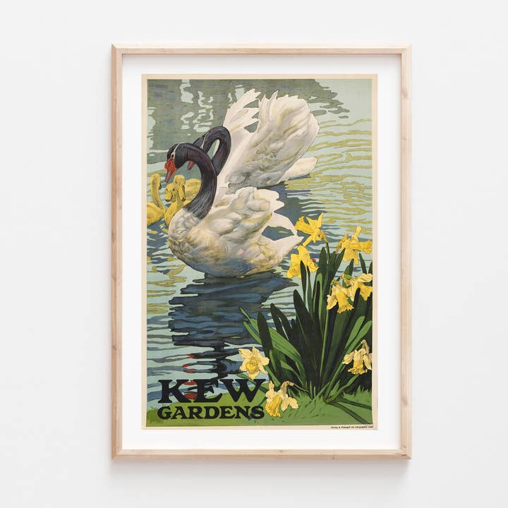 Go To Design - Wholesale Art Print - Fine art print Kew Gardens poster unframed wall art2