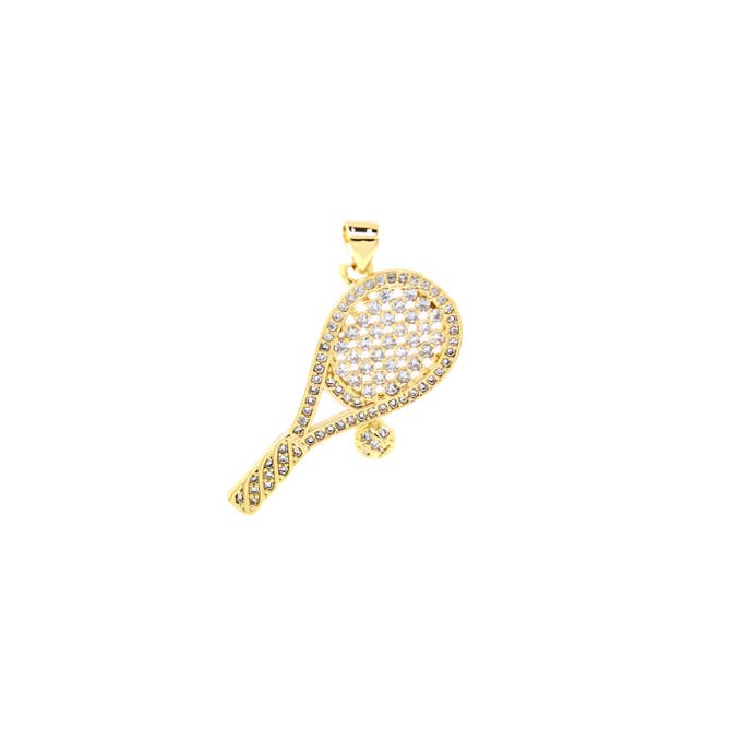 Game, Set, Match Tennis Charm ~ Deep South Originals for wholesale by Deep South Originals Inc.