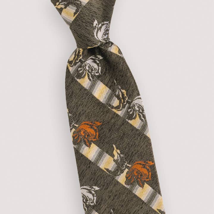 De Donkerroze Zijden Stropdas | 100% Zijde | Zwart voor wholesale door Steven Land