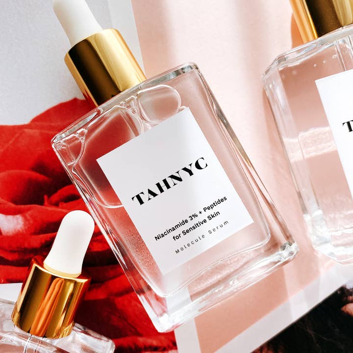 TAHNYC - Wholesale Facial Serum/Concentrate - Niacinamide 3% + Peptides for Calming Redness Facial Serum 2