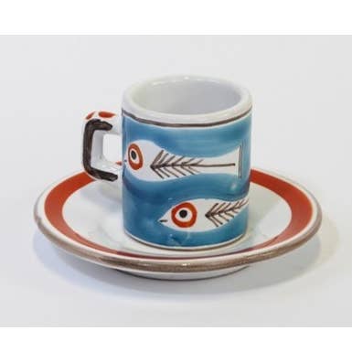 Conjunto de Xícara e Pires Itaca por atacado de Ceramiche De Simone