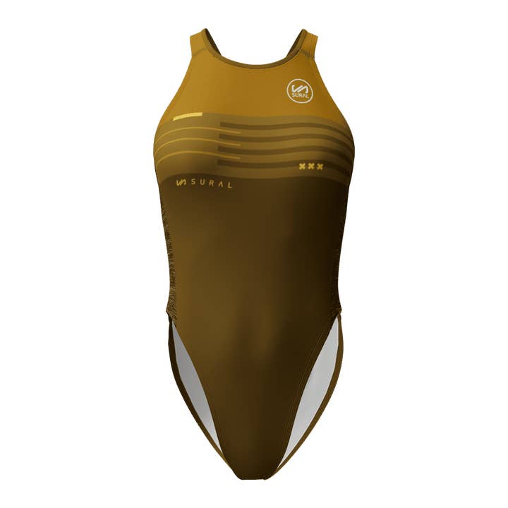 SAND COLOURS Women's Wide Strap Swimsuit for wholesale by Sural