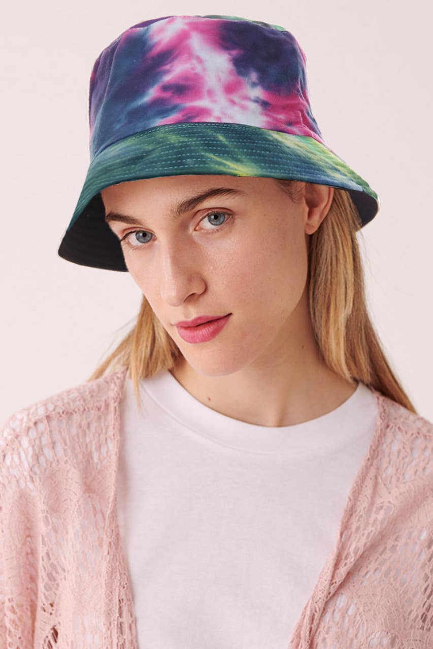 wholesale tie dye bucket hats