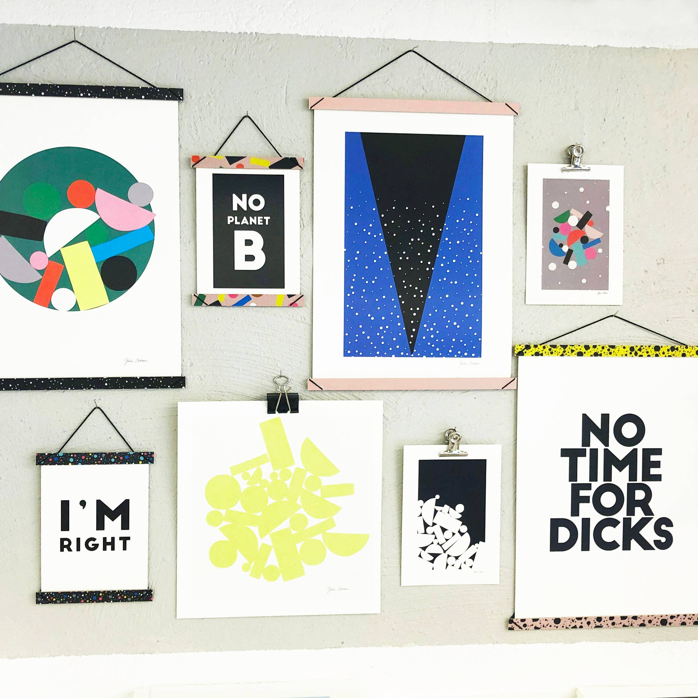 Hippstory - Vente Affiche d'art - Puzzle Noir Imprimé Ruine2