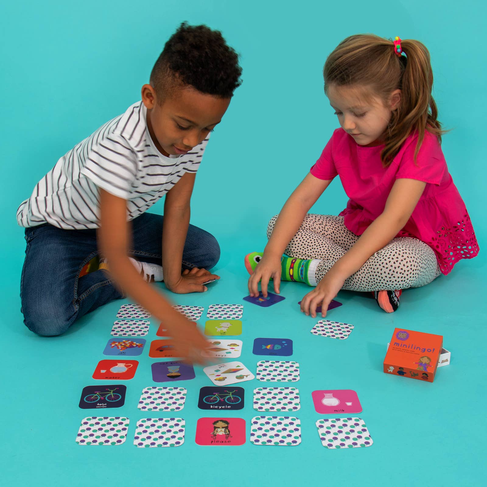 Worldwide Buddies - Wholesale Learning Cards - Kids & Baby - Arabic/English Bilingual Flashcards | Easter Basket Stuffers6