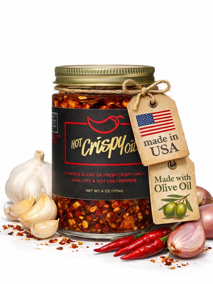 Hot Crispy Oil Original - Chili Crisp/Oil for wholesale by Hot Crispy Oil