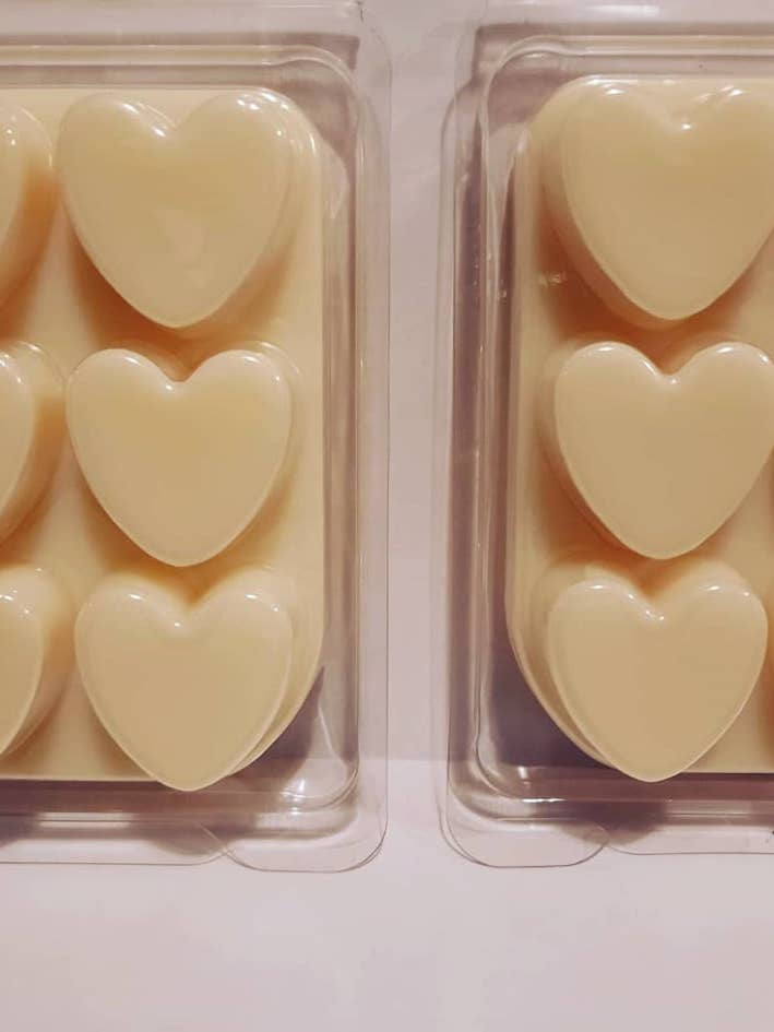 Flauschige Handtücher Herz Clamshell für den Großhandel von Jade's Scented Delights