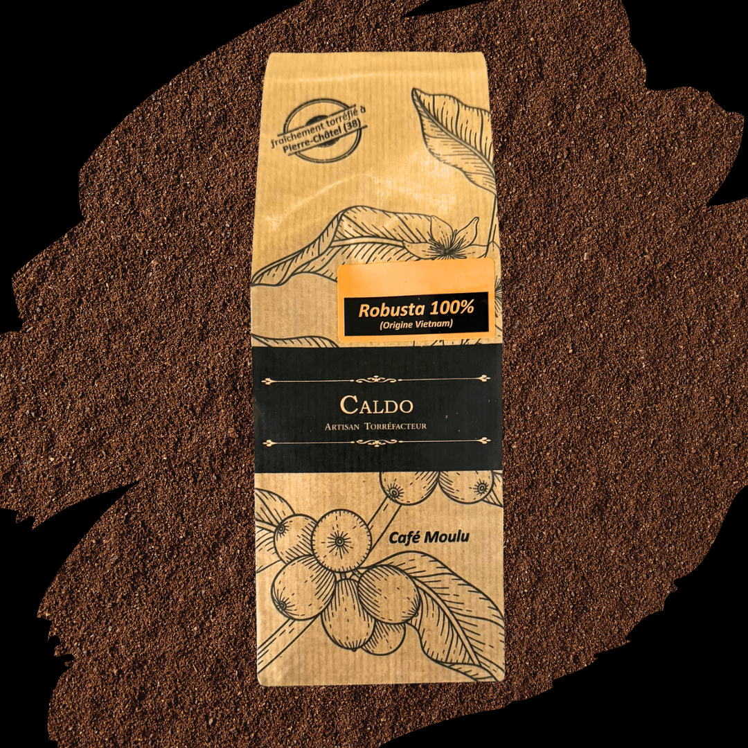 Caldo Torrefaction - Wholesale Ground Coffee - Vietnam Robusta 100% 1kg Ground1
