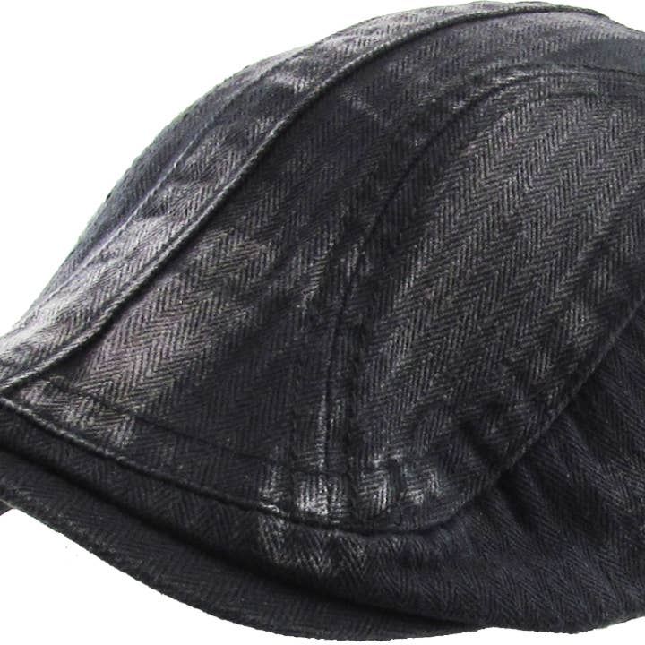 KBETHOS - Wholesale Newsboy/Schoolboy Hat - Men's - CLASSIC WASHED NEWSBOY IVY