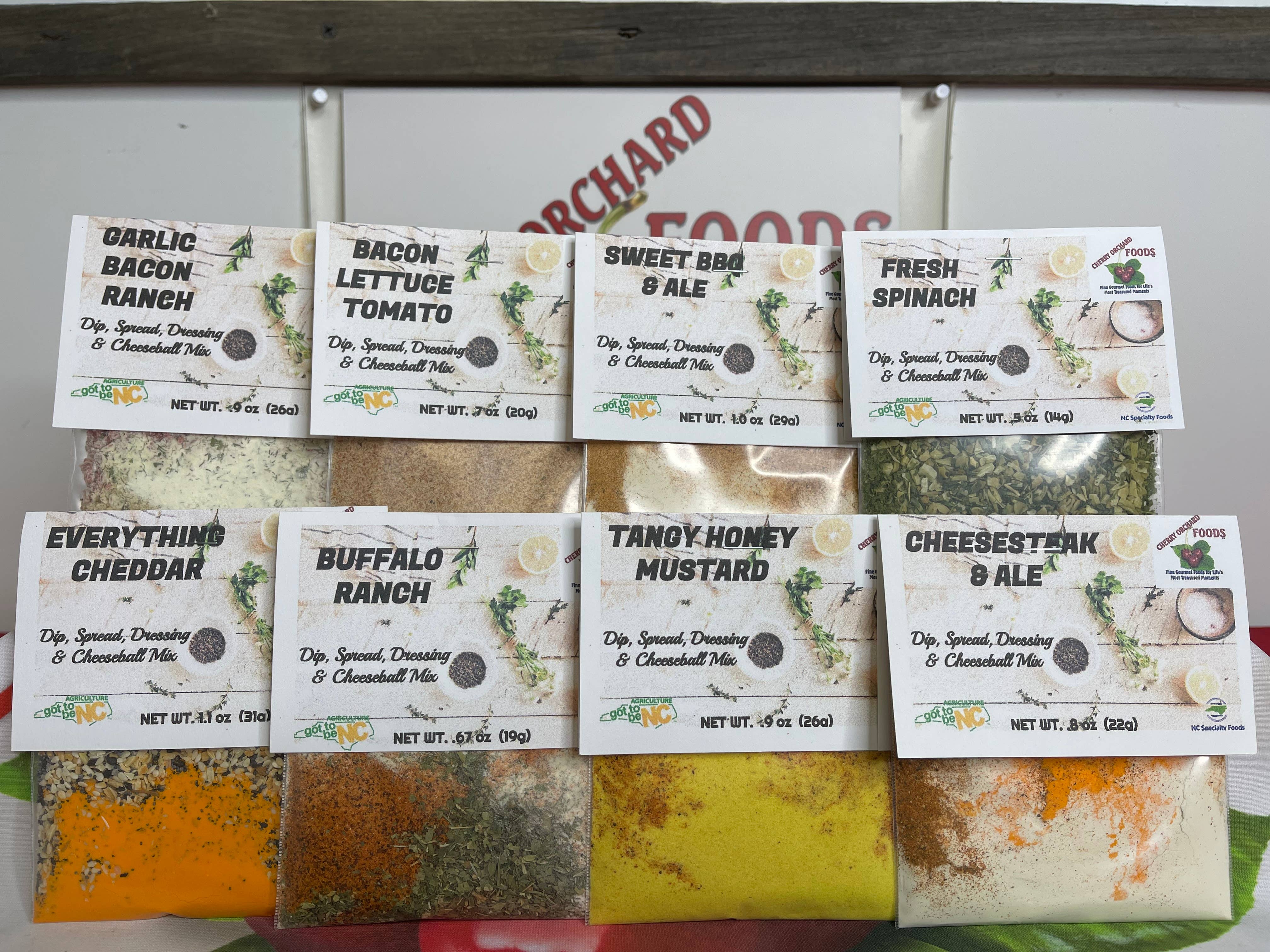 Cherry Orchard Foods - Vente Sauces - Mélanges pour trempettes (Emballage original)5