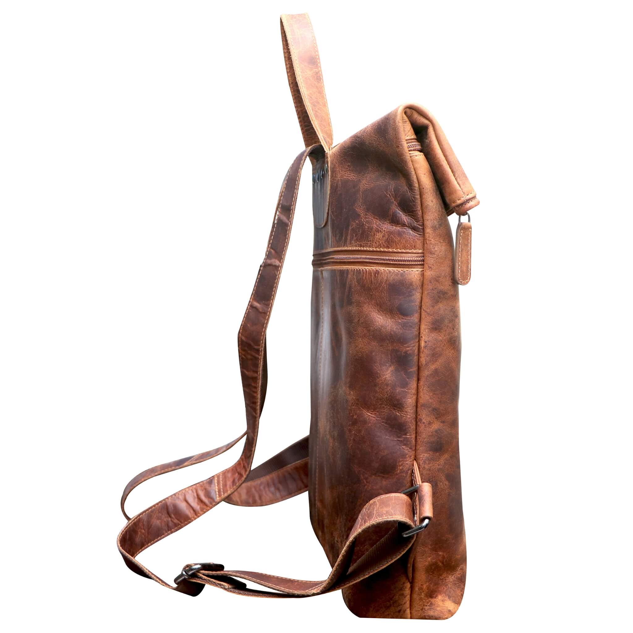 Greenwood – wholesale Backpack – Unisex – Sandy Large Leather Backpack Women Laptop Backpack 15.6 Inch Men15