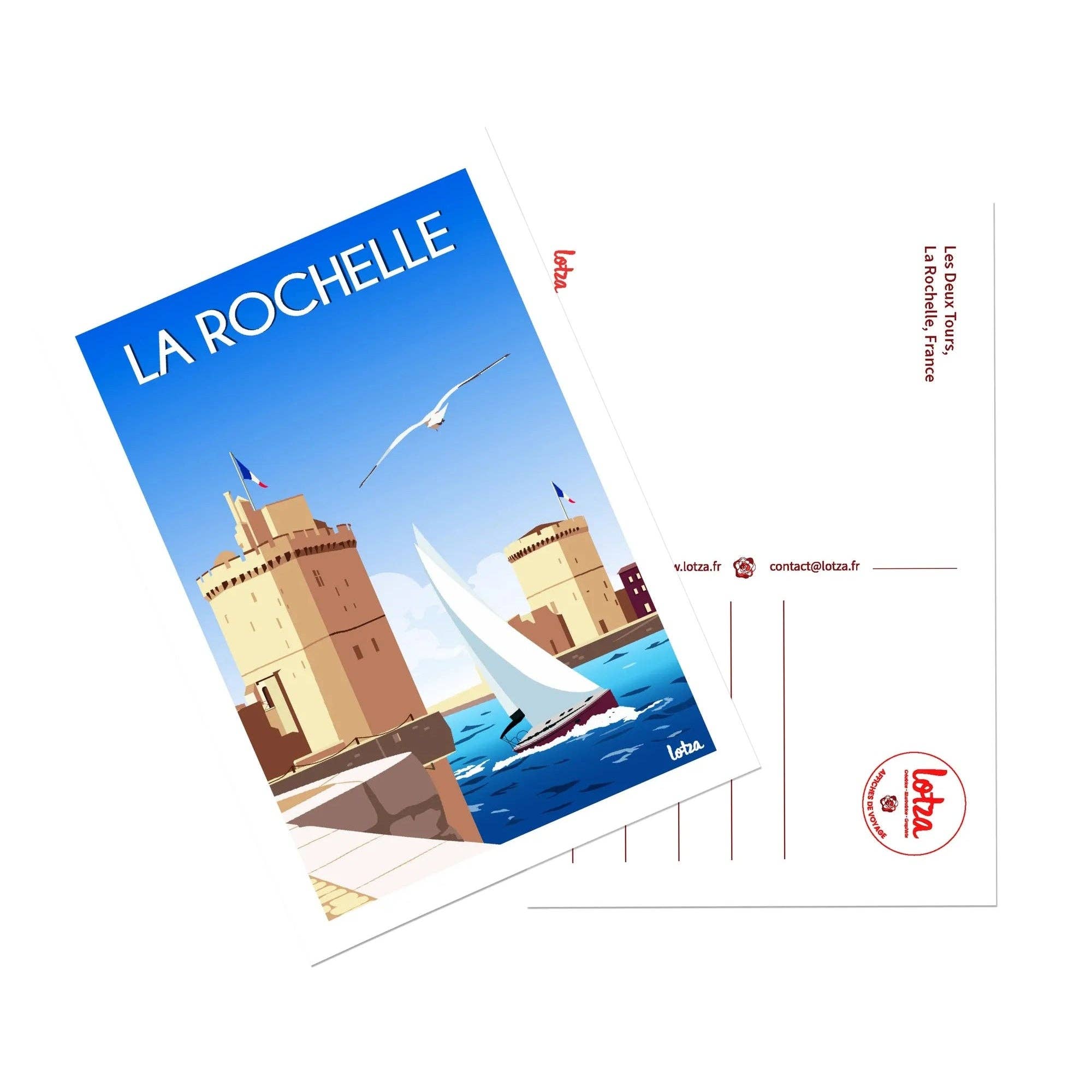 Lotza - Wholesale Postcard - Postcard La Rochelle - The Three Towers0