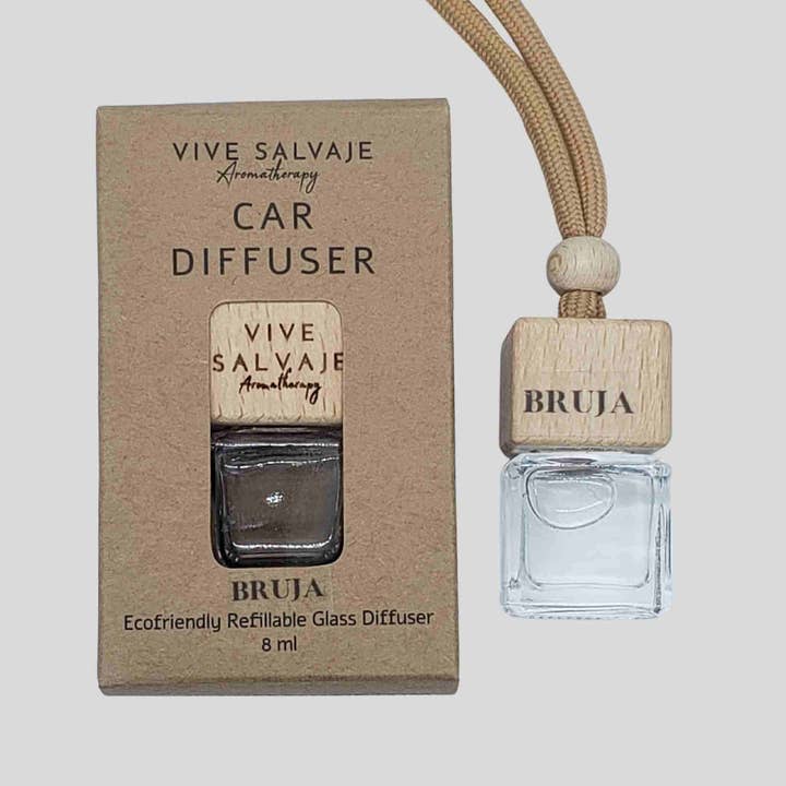 Witchy Collection Bruja Car Diffuser for wholesale by Vive Salvaje Aromatherapy