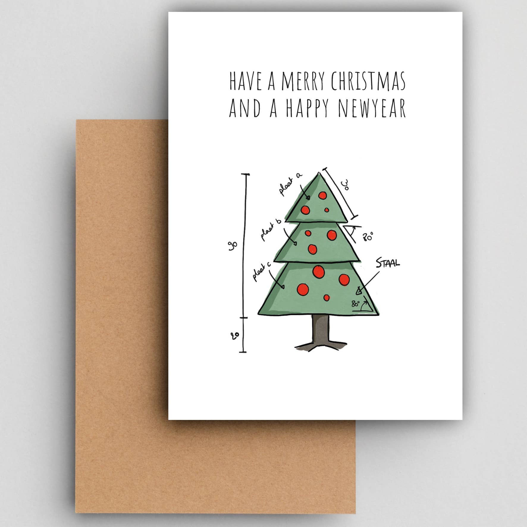 Studio Raquelle - Vente Cartes de Noël - Arbre technologique0