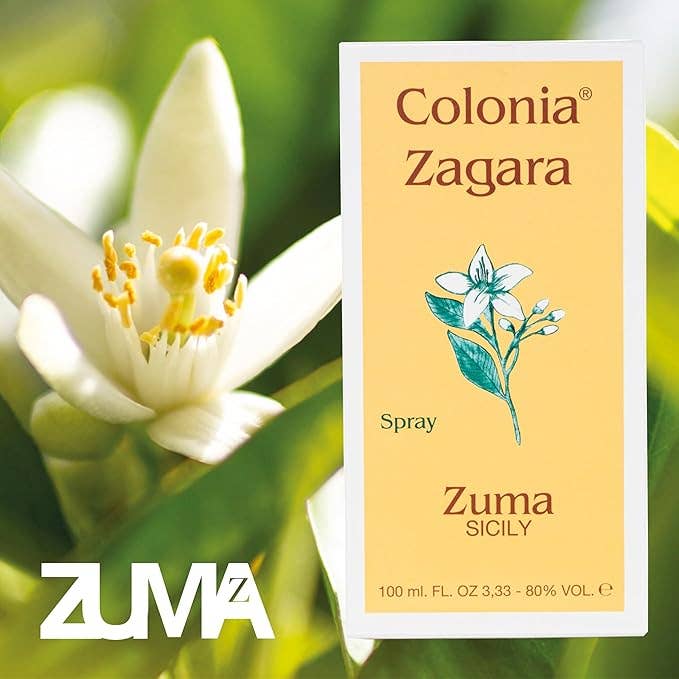 ZUMA - Vente Parfum/Eau de toilette - ZAGARA ZUMA EAU DE TOILETTE, PARFUM FLEUR D'ORANGER, UNISEXE1