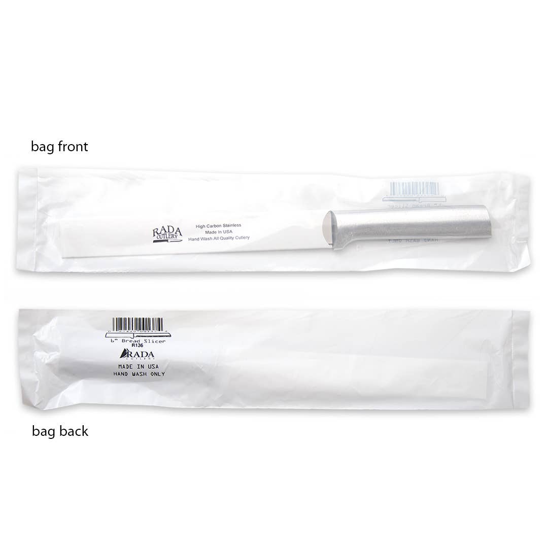 Rada Cutlery - Vente Couteau de cuisine/multi-usage - Couteau à pain argenté de 6 po3