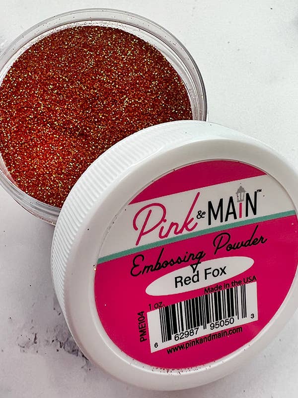 Red Fox Embossing Powder for wholesale by Pink and Main
