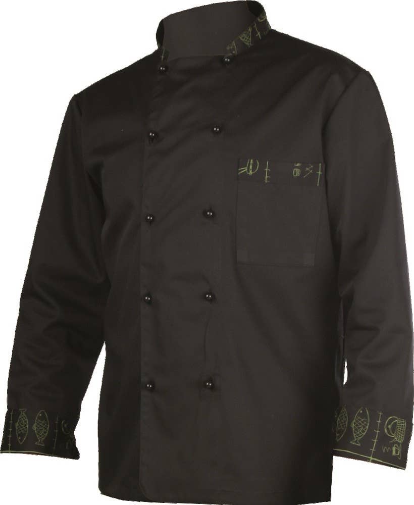 Confecciones J. Garcia - Wholesale Jacket – Men's - Sushi chef jacket 1084