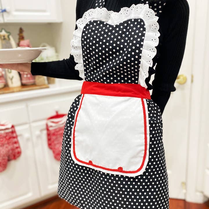 Wrapables.com - Wholesale Apron - Wrapables Retro 50's Polka Dot Apron