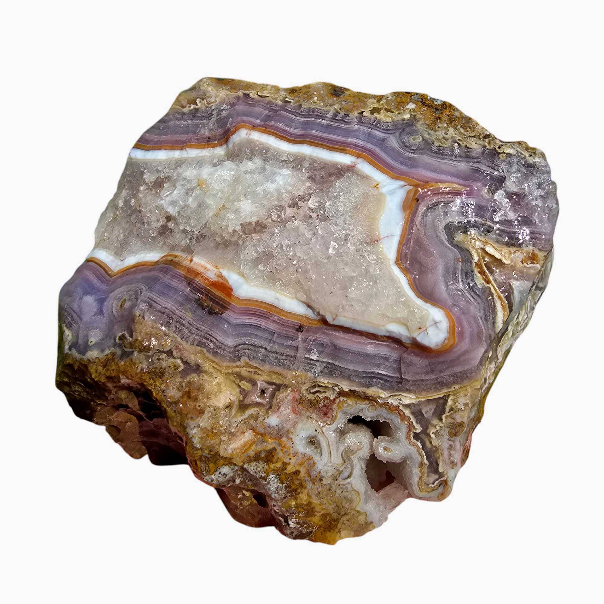 Lapidary Central – wholesale Andlig sten/kristall – Agua Nueva Agat Nytt Vatten Agat Rå Bit2