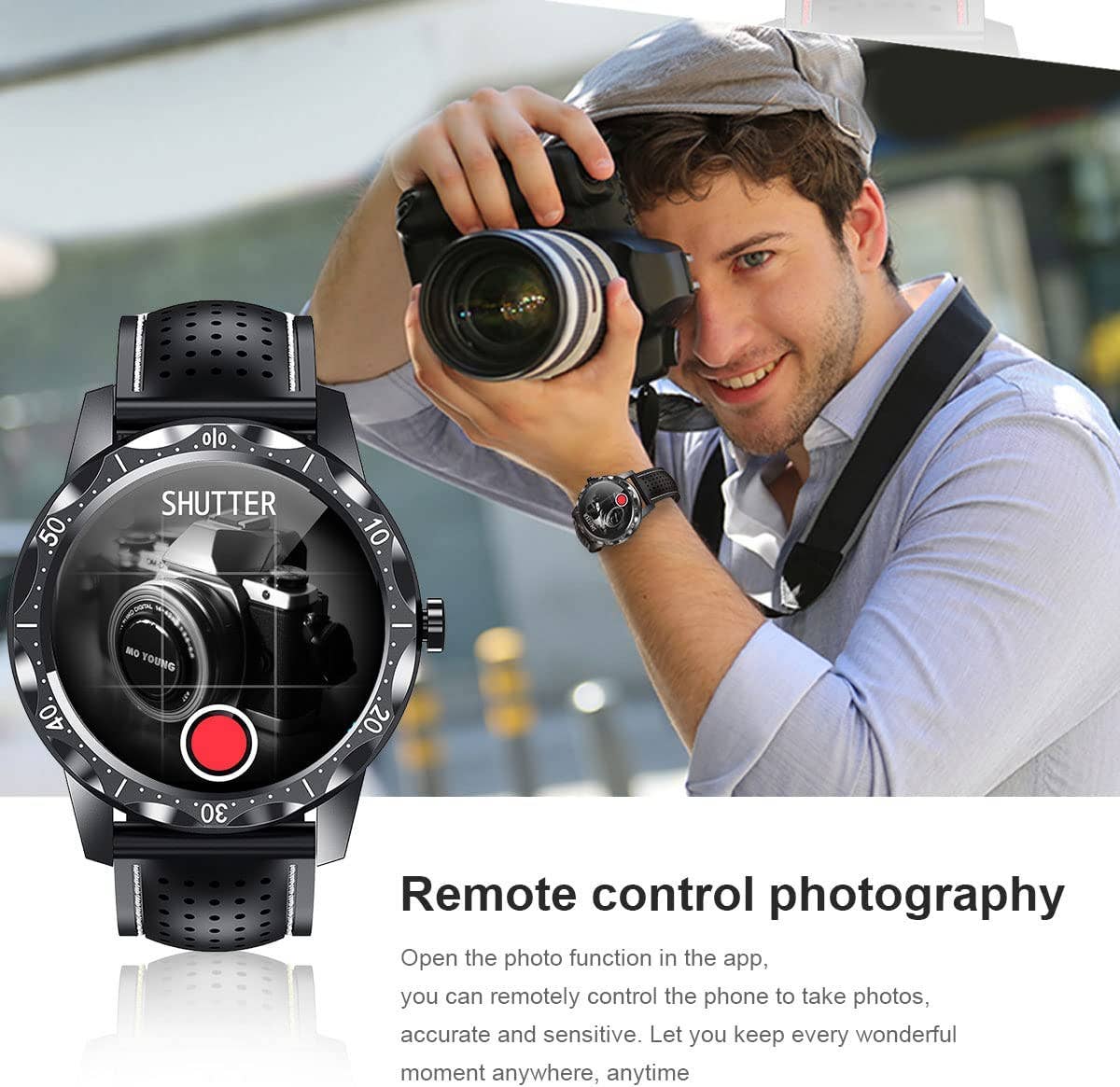 AICase - Wholesale Wrist Watch - Men's - AICase Smart Watch with Fitness Tracker4