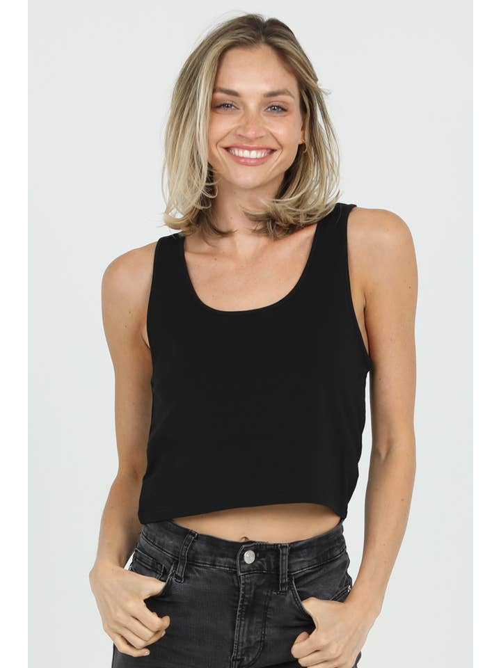 ANGIE - Venta al por mayor Camiseta sin mangas - Mujer - CAMISETA SIN MANGAS DE PUNTO DE ALGODÓN Y SPANDEX X2DQ2-ASIS6