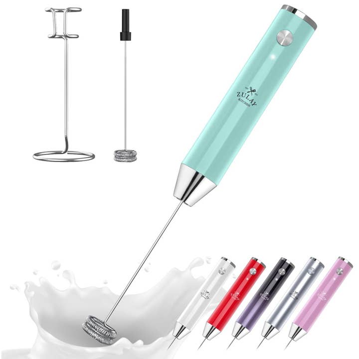 Zulay Kitchen - Wholesale Kitchen tool/gadget - Lux Rechargeable Milk Frother – 2-Speed Handheld, Waterproof18